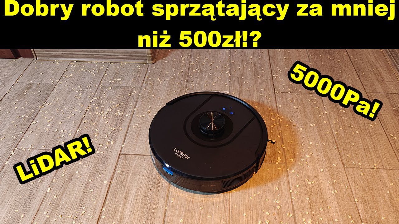Laresar 01 odkurzacz automatyczny za mniej niż 500 zł z LiDAREM!?  &ndash; Test i szczera opinia