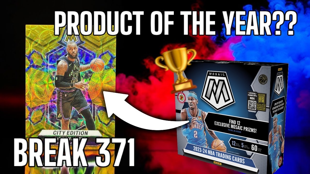 Product Of The Year??😱🔥 Break 371- 2023/24 Mosaic Basketball International Hobby (TMall) Case Break