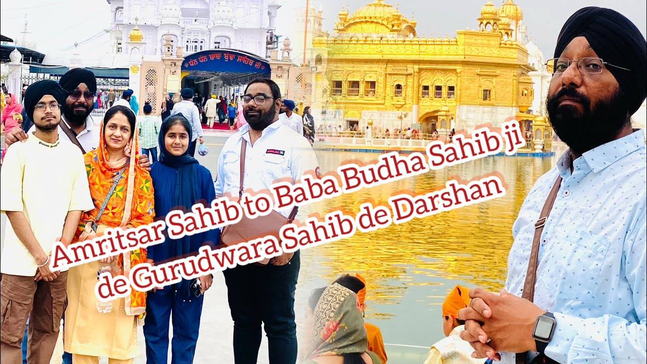 Amritsar Sahib to Baba Budha Sahib ji de Gurudwara Sahib de Darshan 🙏🙏 #bababudhaji #amritsar