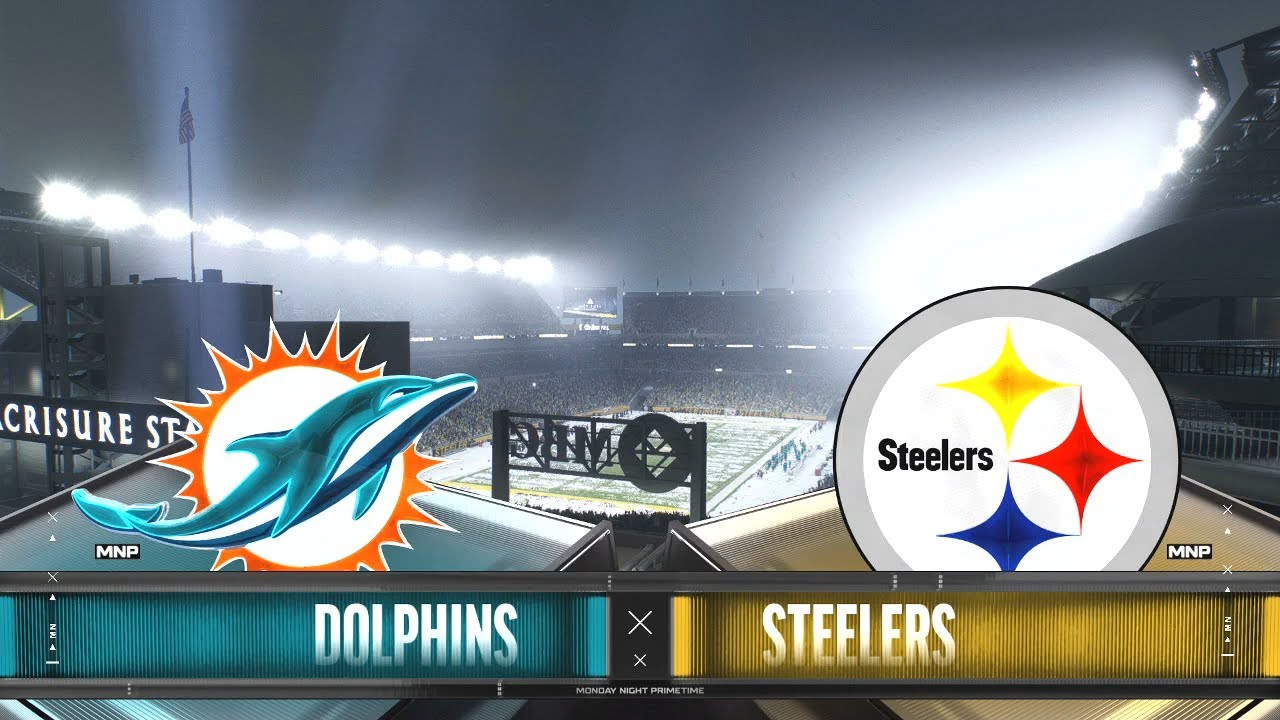 Madden NFL 26 - Miami Dolphins Vs Pittsburgh Steelers PS5 Simulation Week 15 (Updated Rosters)