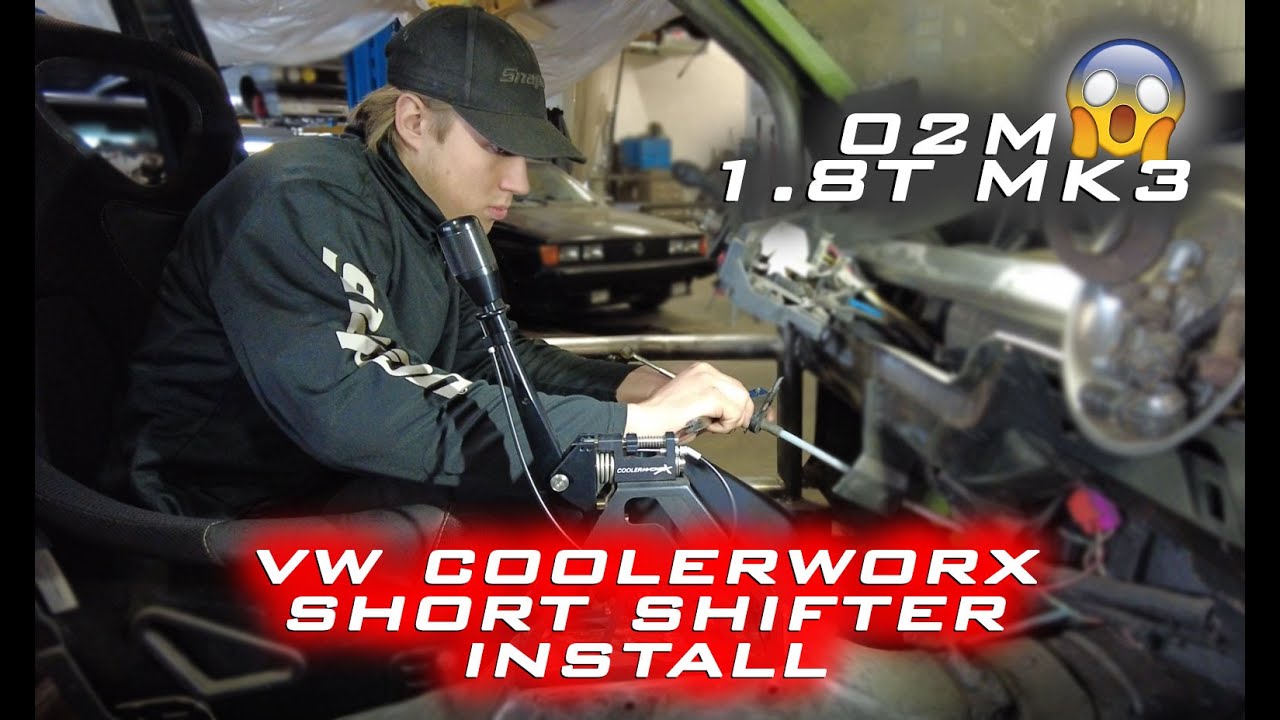 How to install a Coolerworx short shifter in a VW.
