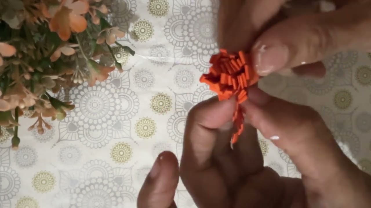 How to make colour paper flower 🌼 | colour paper flower | make paper flower | paper flower |flower 
