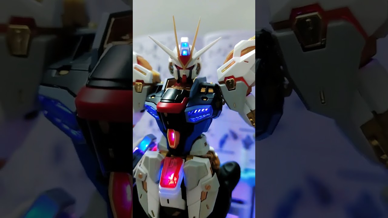 MGEX Gundam Strike Freedom LED #gundam #gunplabuilder #gunplacustom #gunpla #shortvideo #gundamseed