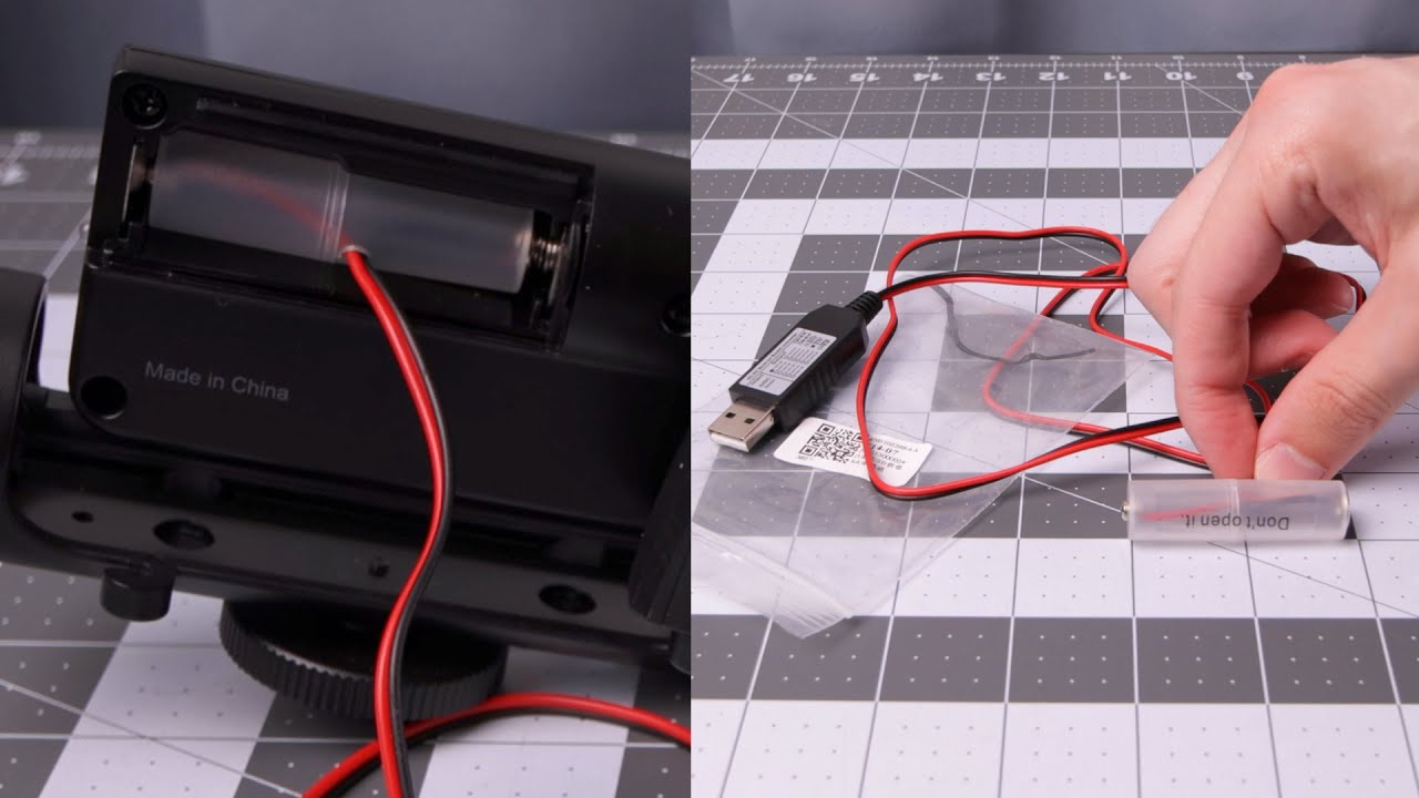 Адаптер питания от батареек типа АА к USB! Обзор