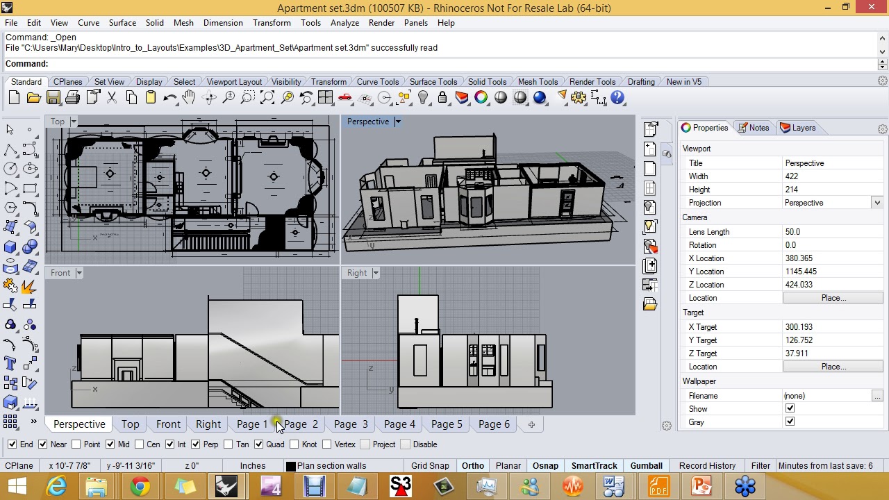 23 Rhino Users' Work with Layouts