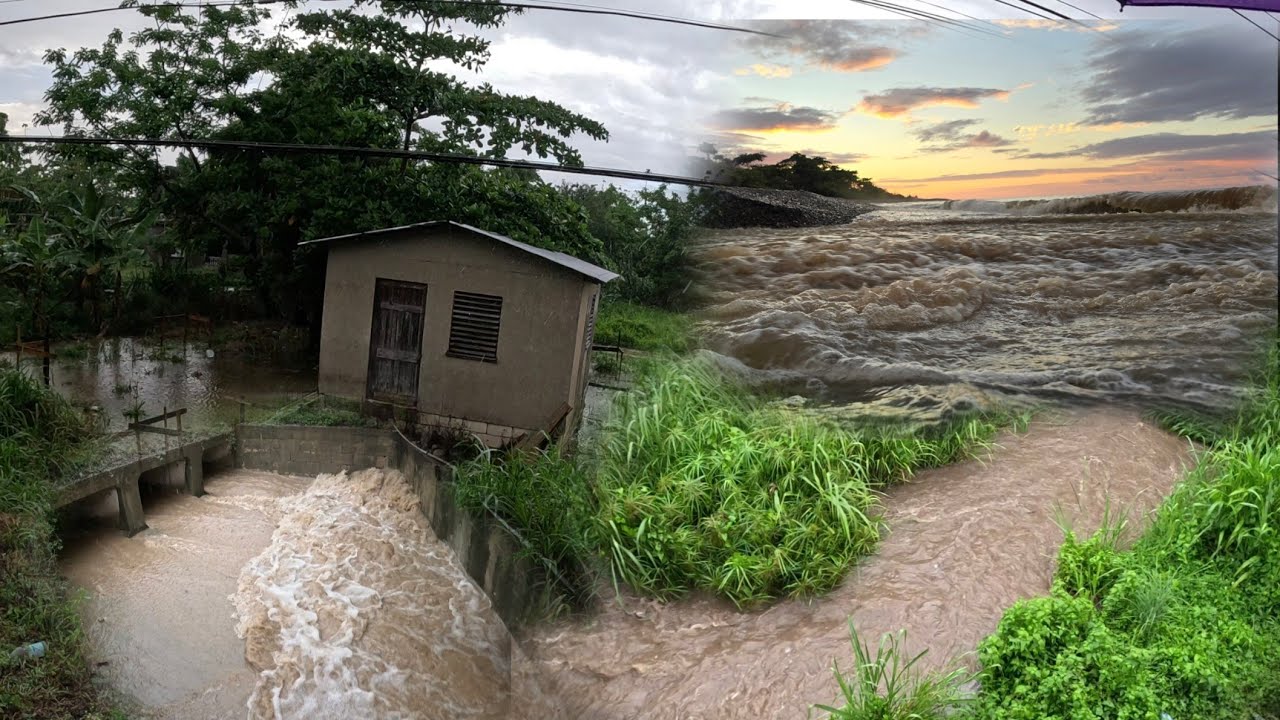 THIS IS WAT HAPPEN IN PORTLAND HEAVY RAINFALL WASH OUT ALL THE RIVERS