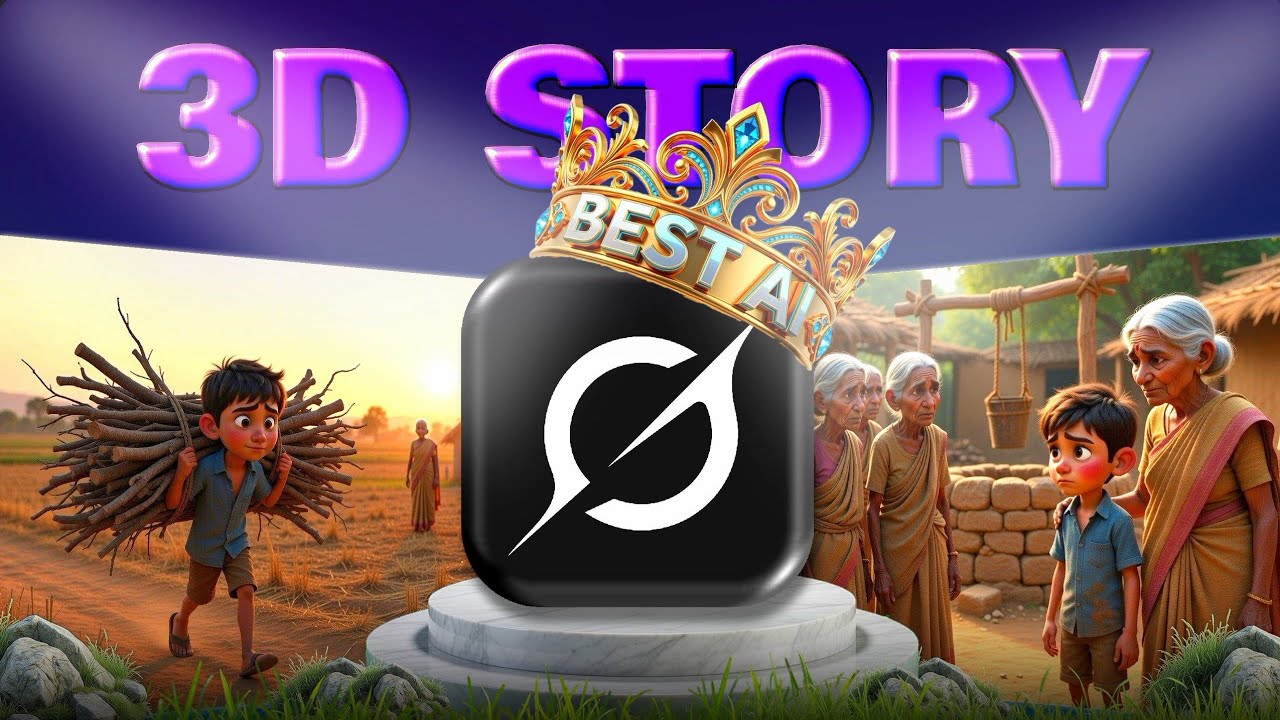 Create Realistic 3D AI Story Video in just 10 Minutes (Step-by-Step Shorts Tutorial)