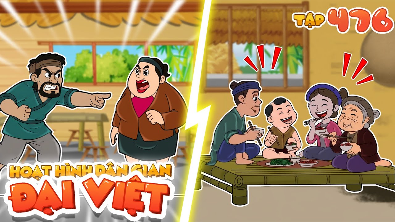 Số đặc biệt: #476 HAI NHÀ TRÁI NẾT | Nhân Tài Đại Việt | Phim Hoạt Hình Hài Hước | Phim Ngắn