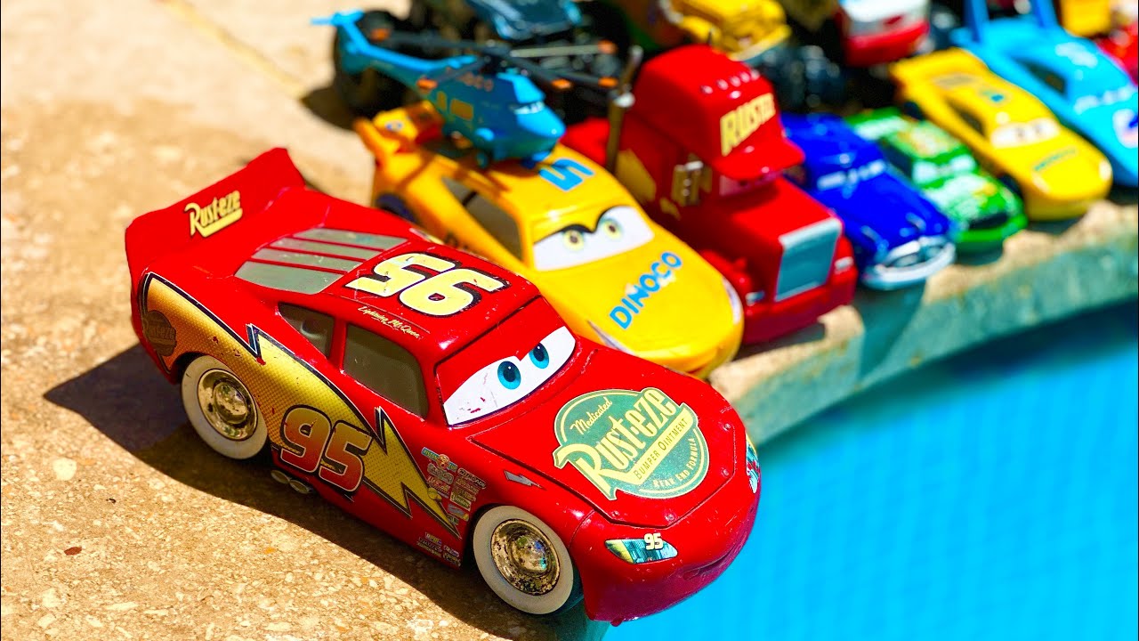 Обзор игрушек Disney Pixar Тачки | Молния Маккуин, Финн Макмиссл, Мэтр, Док Хадсон, Круз Рамирес