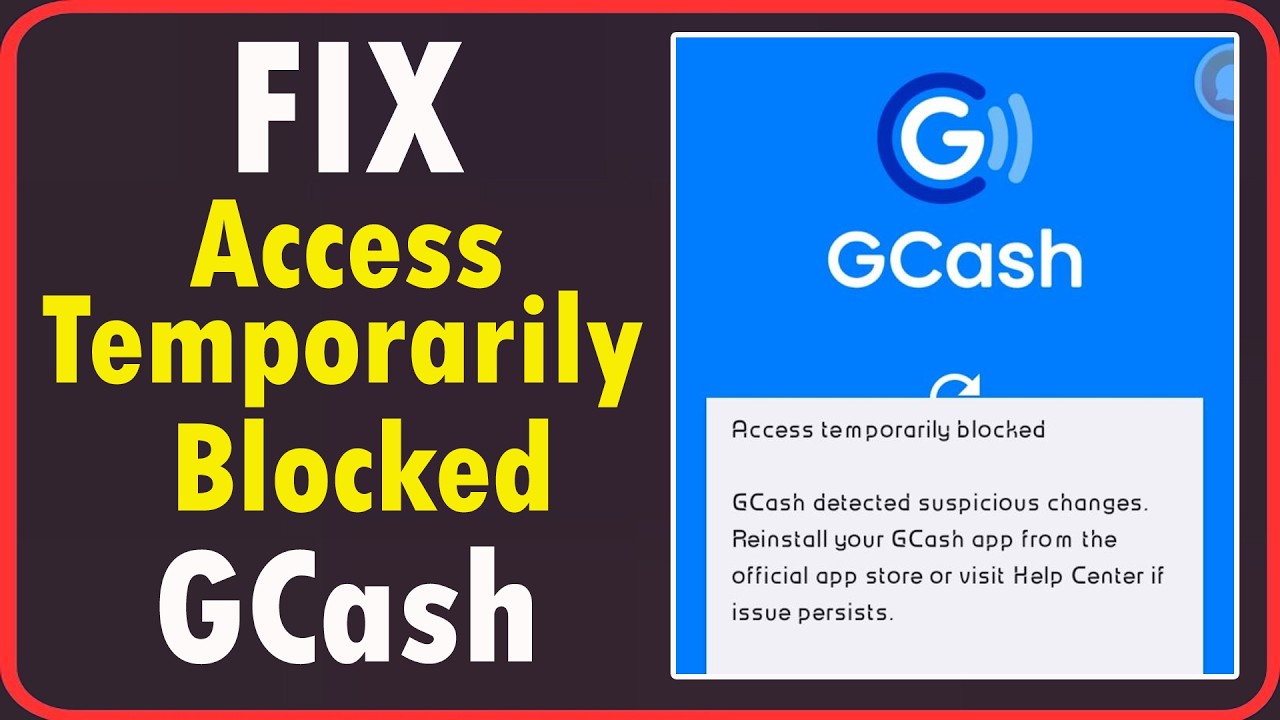 Исправлена ​​ошибка, из-за которой доступ к GCash был временно заблокирован. GCash обнаружил подо...