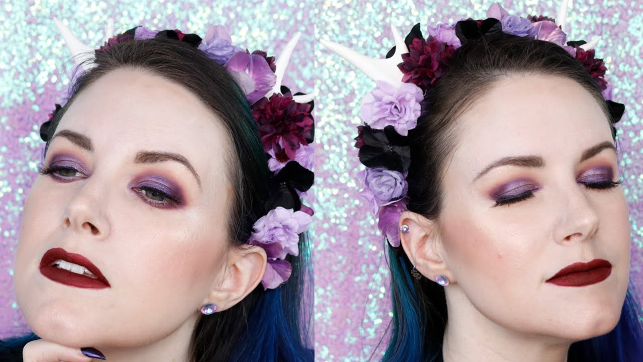 Lime Crime Majestic Prelude Chroma Tutorial #veganmakeup #limecrime #leapingbunny  | PHYRRA