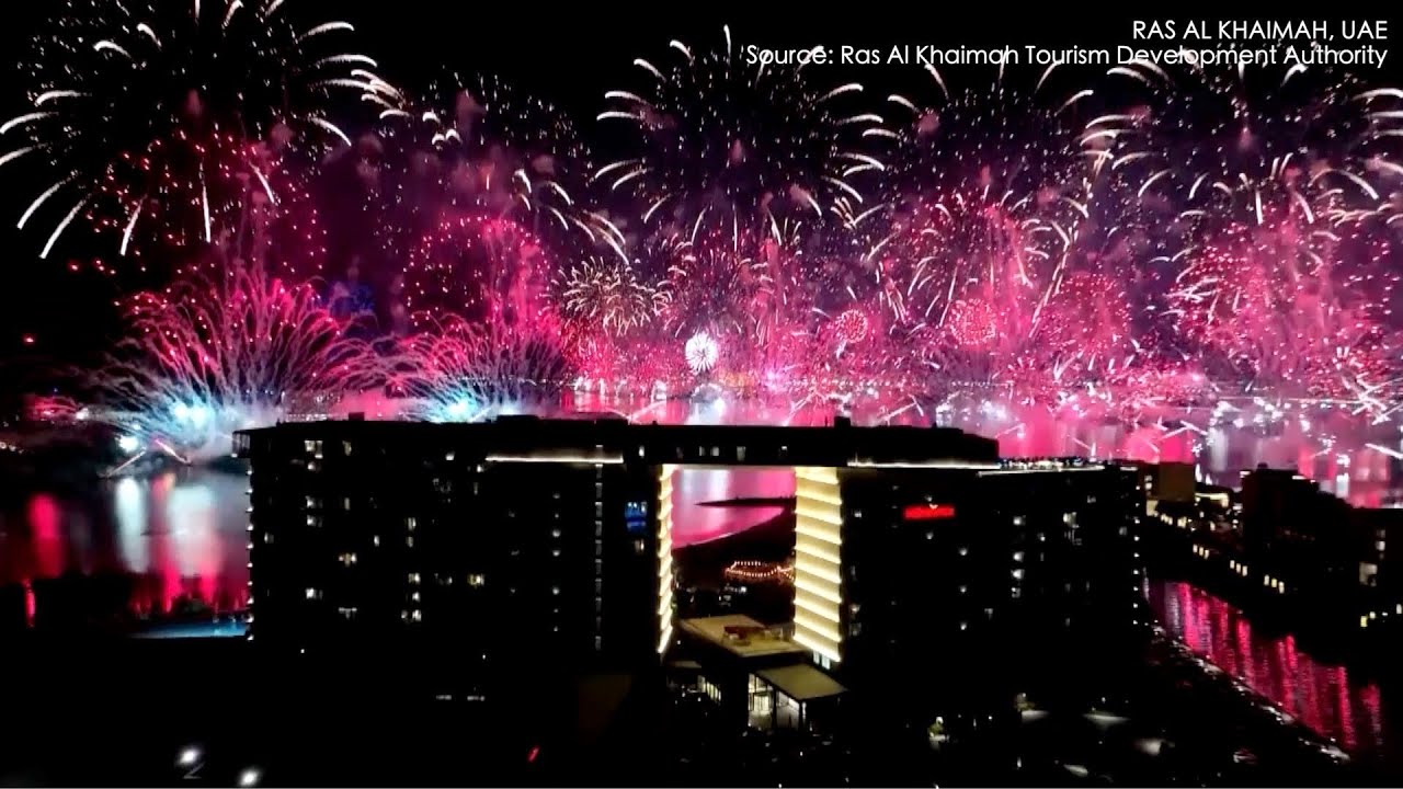 WATCH: 600 drones create RECORD 'Happy New Year 2023' message in UAE skies