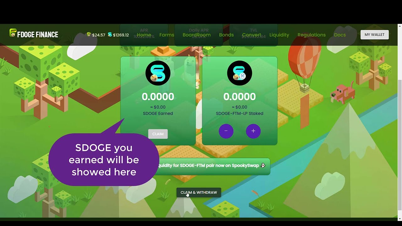 How to farm SDOGE-FTM LP to earn $SDOGE with $FDOGE Finance? Biggest #Tombfork ever ! TO THE MOON