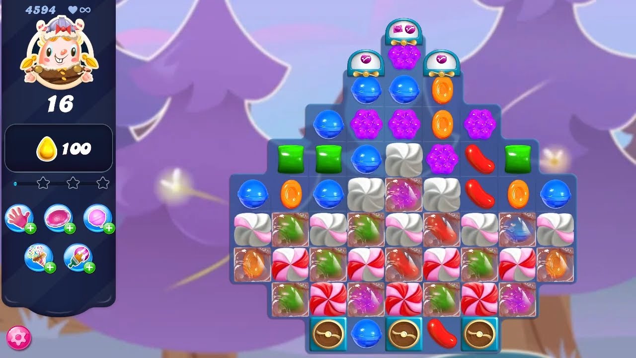 Candy Crush Saga LEVEL 4594 NO BOOSTERS (new version)🔄✅
