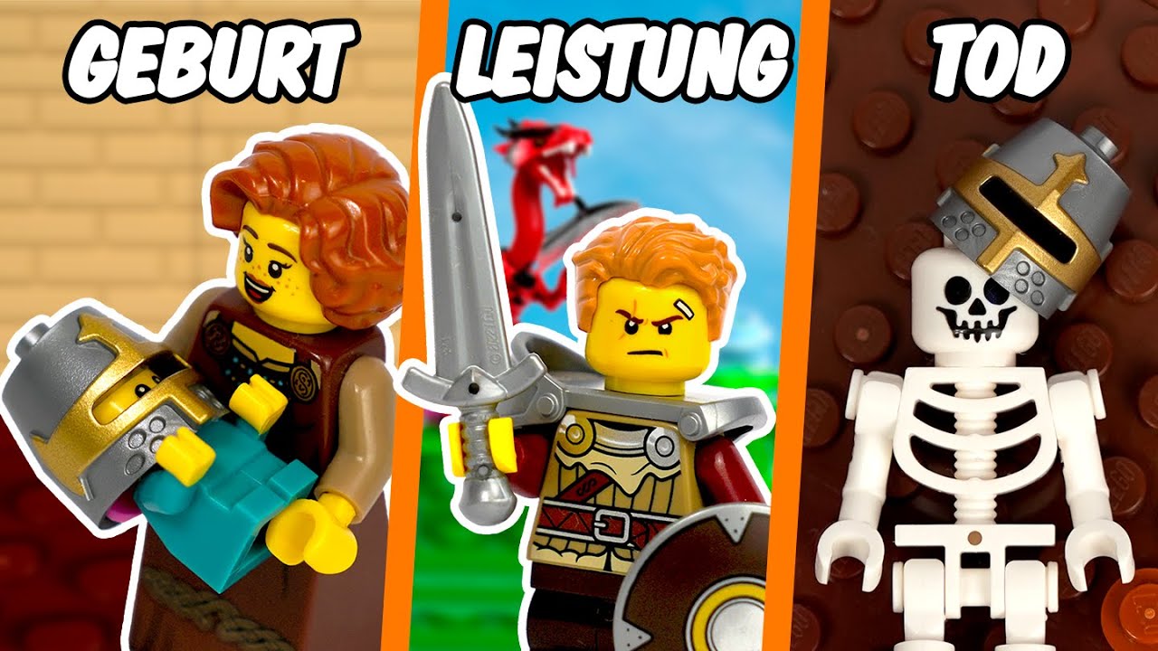 Ich habe das LEBEN eines RITTERS aus LEGO nachgebaut..
