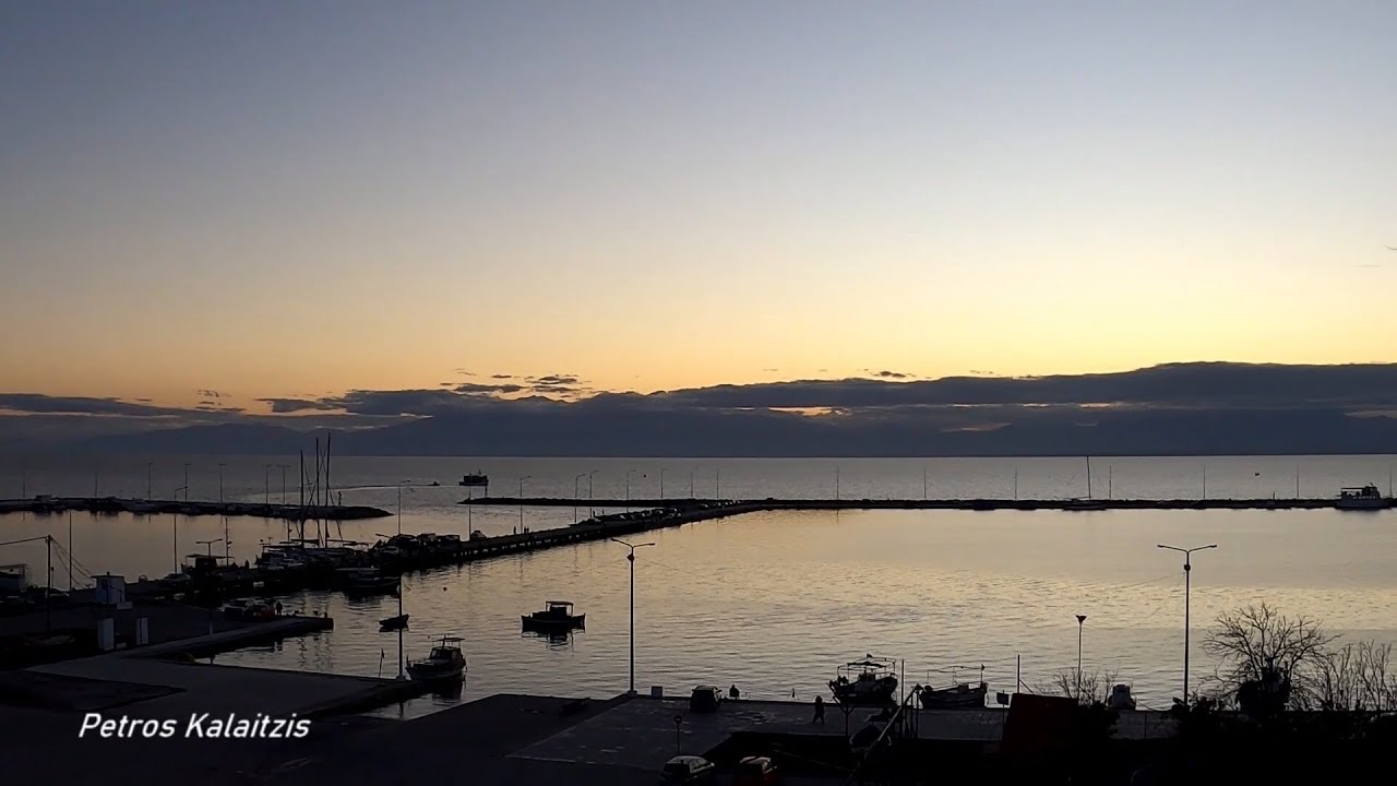 Nέα Mηχανιώνα Θεσσαλονίκης _ Nea Michaniona, a seaside town at Thessaloniki.