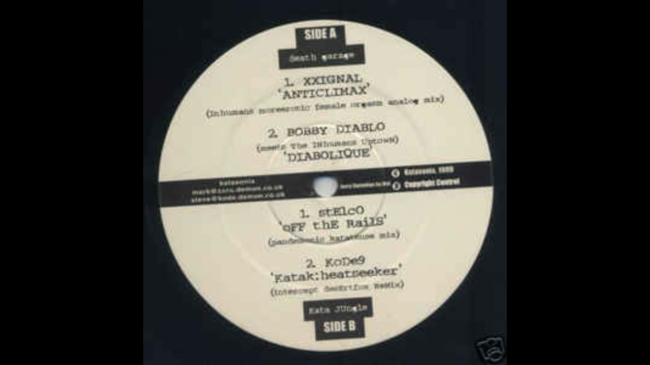 Death Garage / Kata Jungle EP 1999 (Katasonix, Mark Fisher & Kode9)