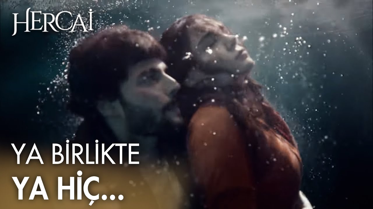 Reyyan suyun altında bile Miran'a direniyor - Hercai 4. Bölüm