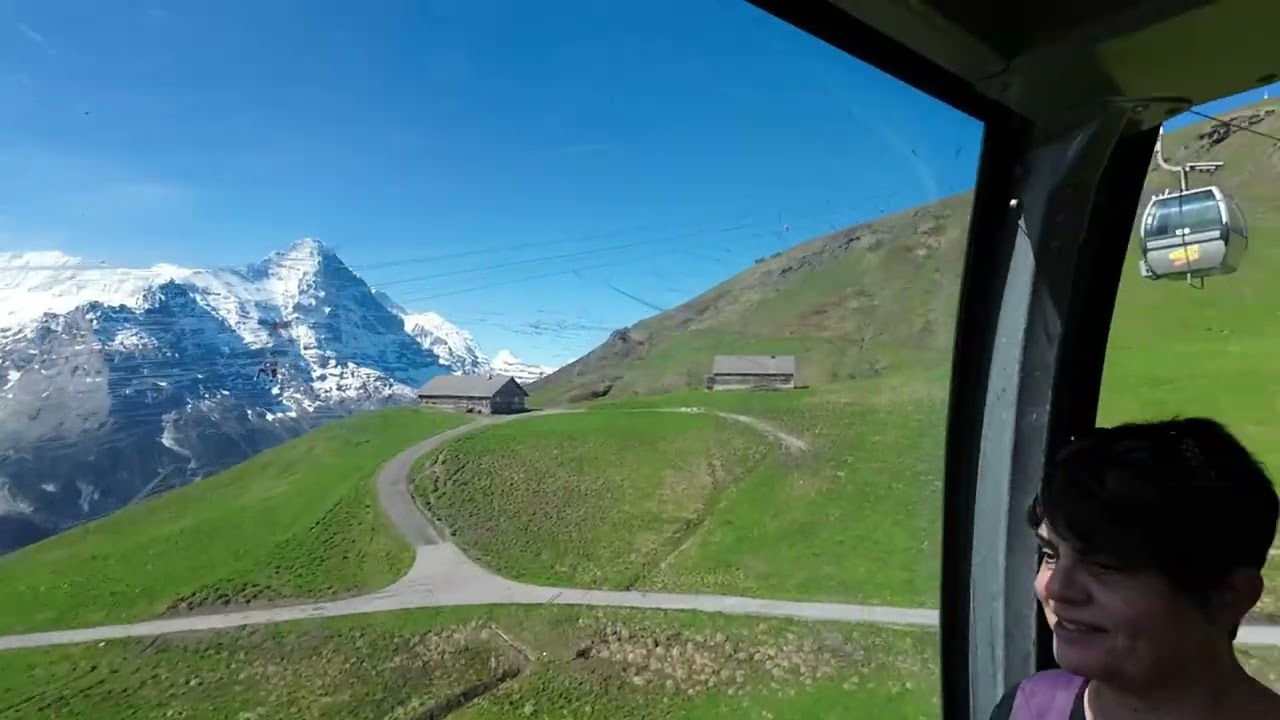 First Cable Car - Grindelwald  Suíça 2025