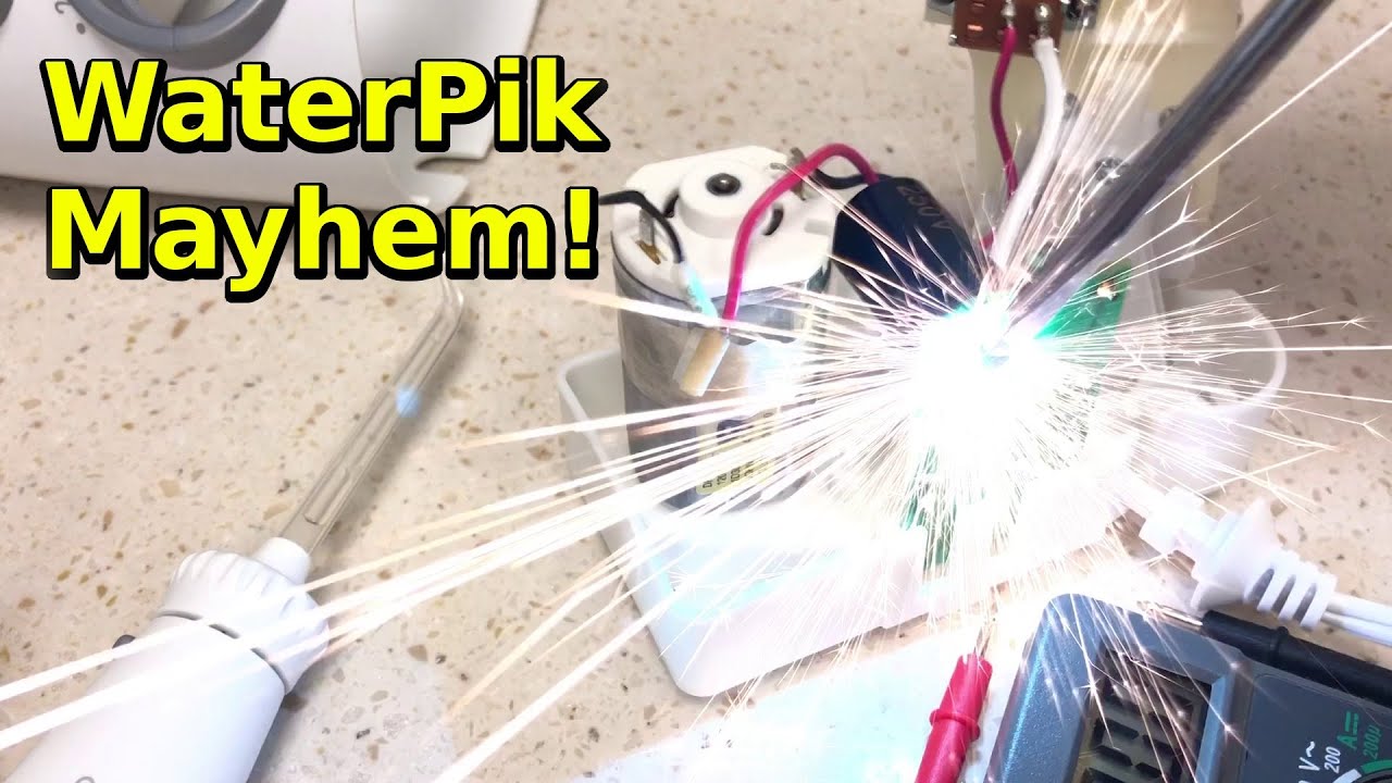 Broken WaterPik WP100-W Teardown and How to FIX!