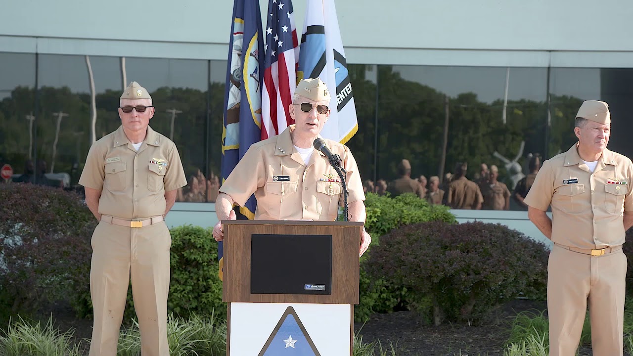 Naval Air Warfare Center Aircraft Division Change of Command 2018