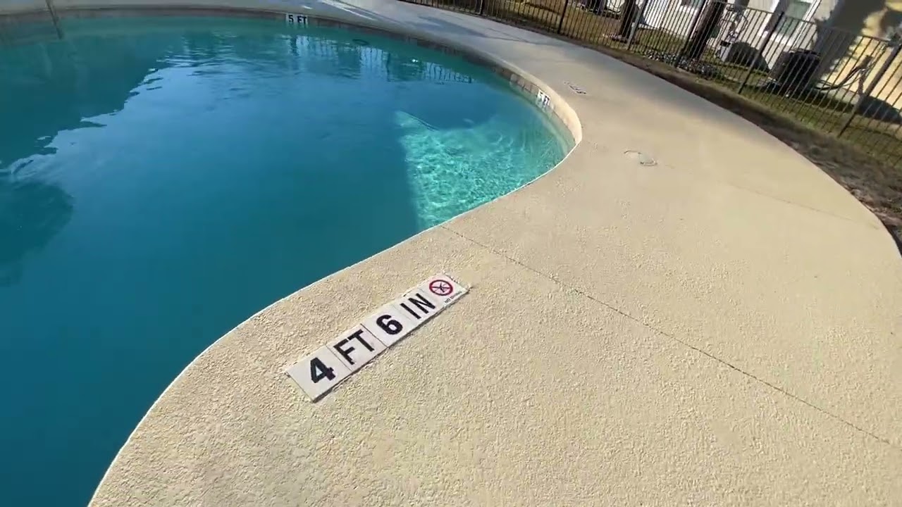 Cleaning pools today with my grandparents
