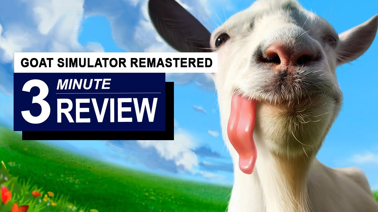 Обзор Goat Simulator Remastered за 3 минуты | GamingByte