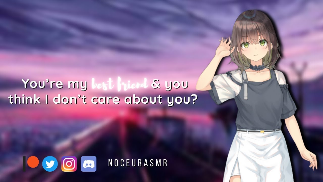 Tsundere Best Friend Realizes You're Depressed (comfort)