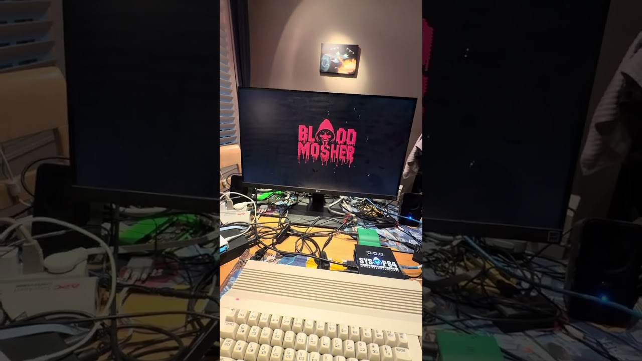 Commodore 64 with the SYSOP-64