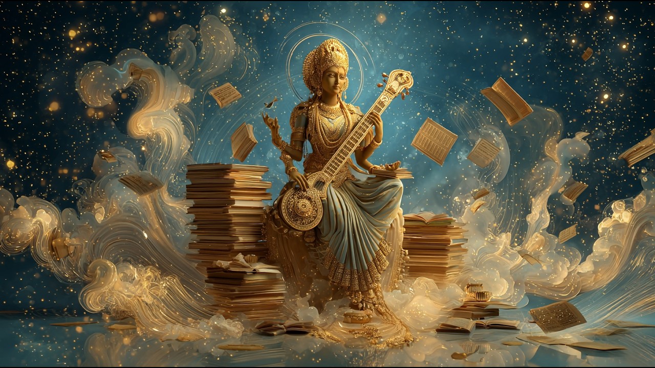 🎓 Pass Your Exams with 100% Focus | Powerful Saraswati Mantra for Memory & Academic Success 📖✨