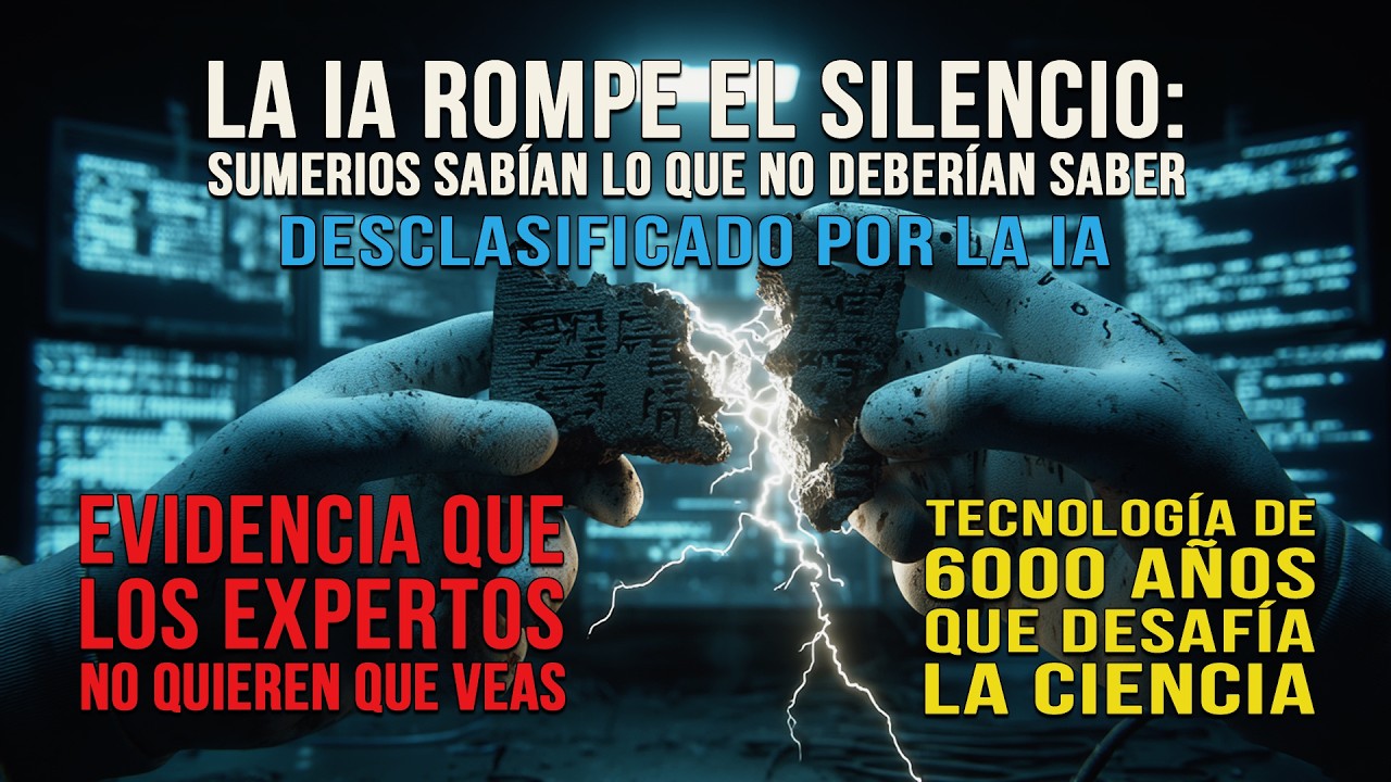 Historia de La IA:  Descifra Tablillas Sumerias y Revela Secretos Imposibles
