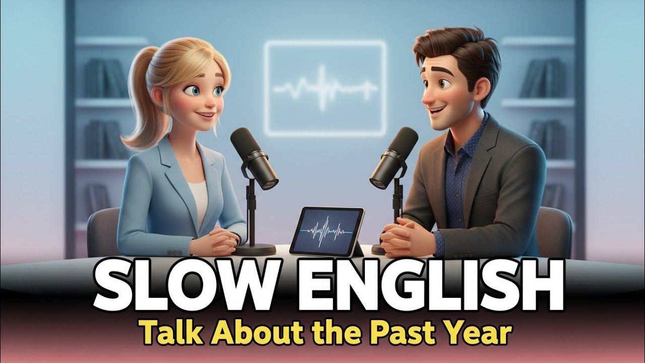 How to Talk About the Past Year in English | Real Life Conversation for Beginners | English Podcast