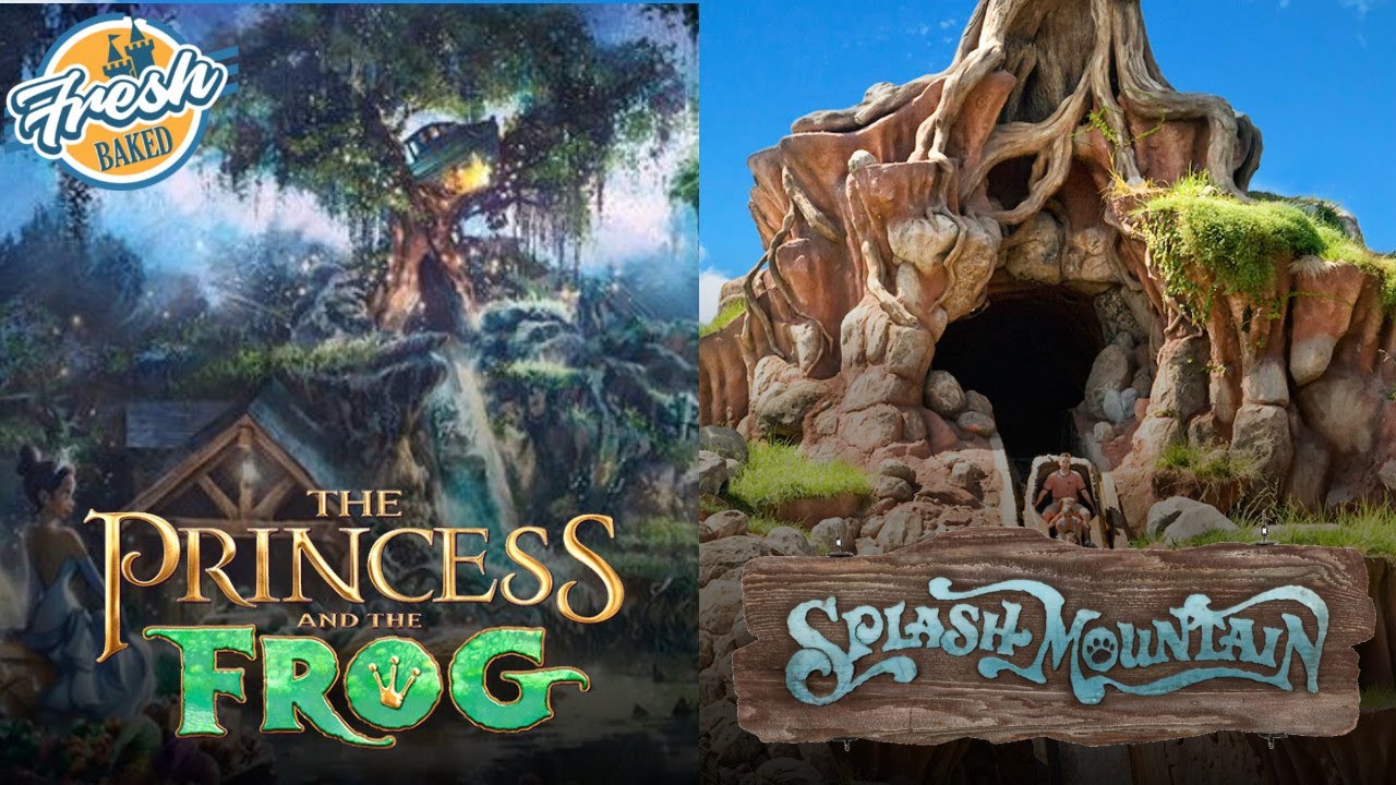 Breakdown of Splash Mountain re-theme to Princess and the Frog