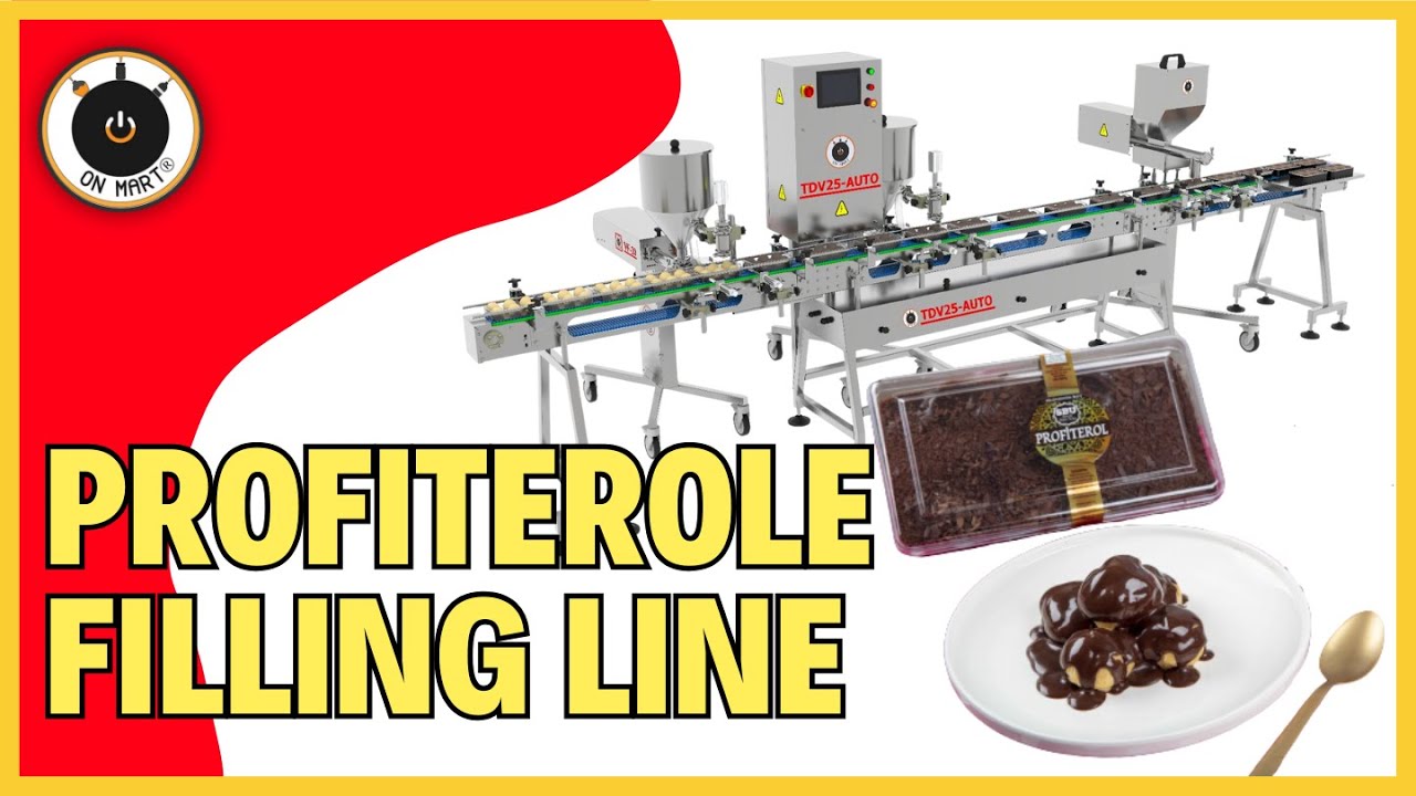 Profiterole Filling Line / Dessert Filling Line