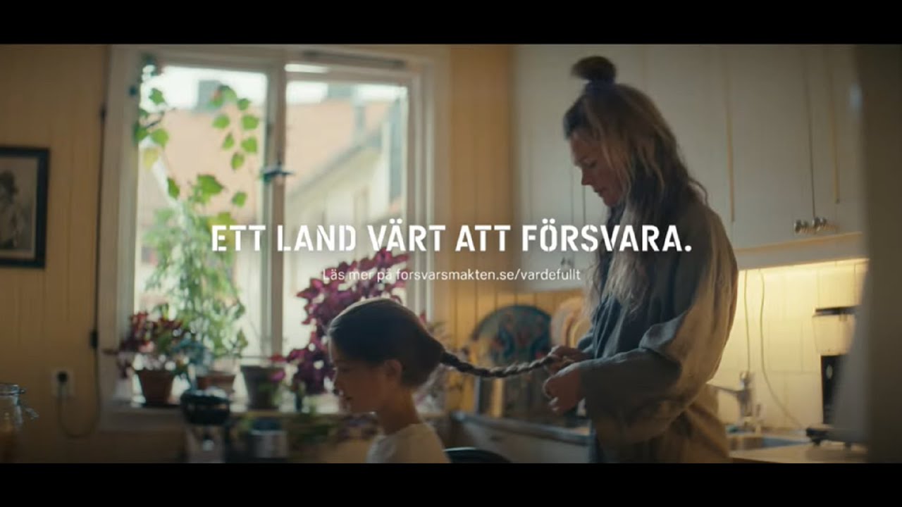 ”Ett land värt att försvara” – Strömavbrottet 60 sek, Försvarsmakten reklamfilm 2021