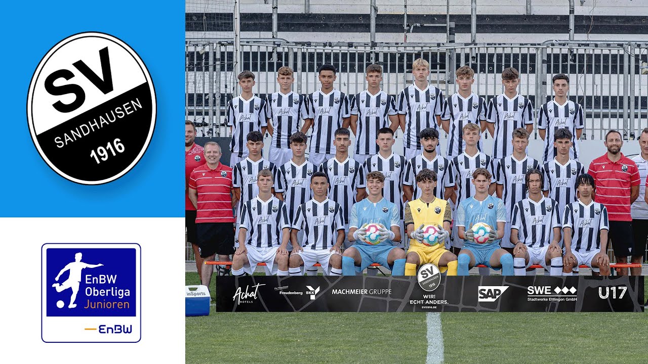 EnBW-Oberliga Spielerportraits: B-Junioren SV Sandhausen 2023/24