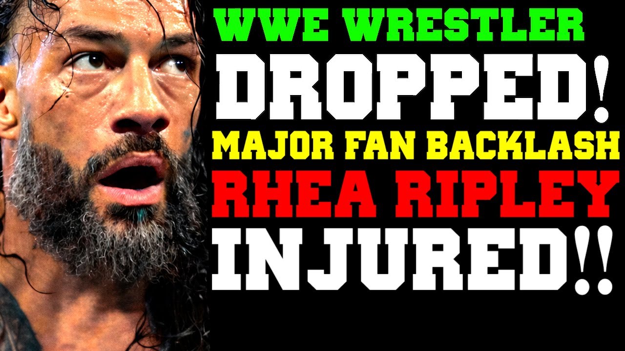 WWE News! Roman Reigns Faces Massive Fan Backlash! Rhea Ripley Injured! Star Cut From Rumble Line up