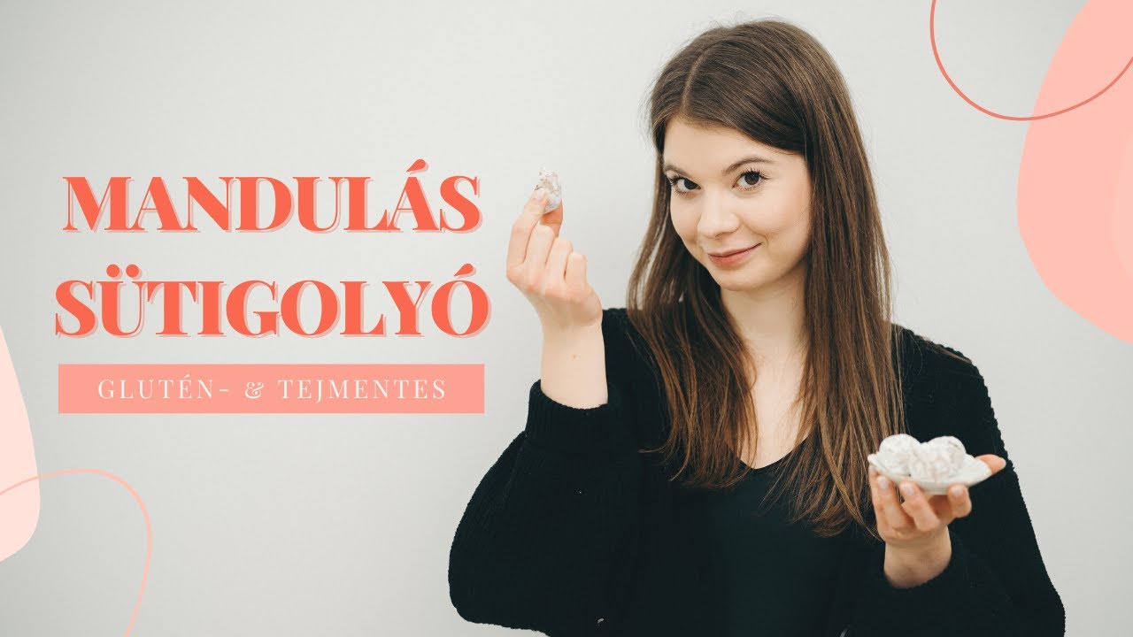 Mandulás sütigolyó - glutén- & tejmentes