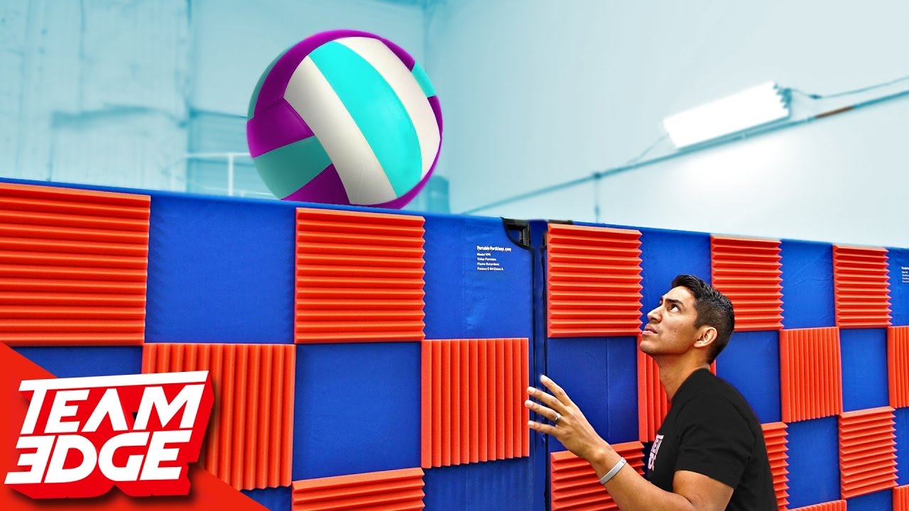 Blind VolleyBall Challenge!! 🏐
