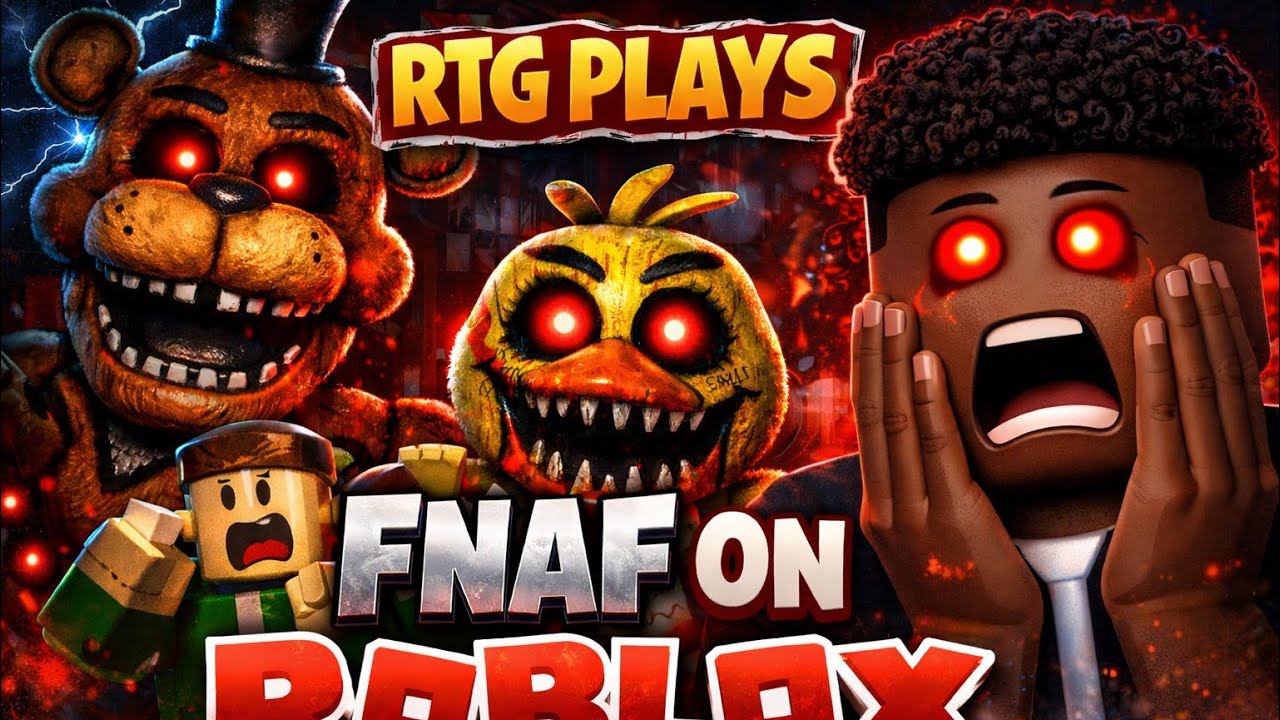 RTG PLAYS FNAF SCARY GAME ON ROBLOX 
