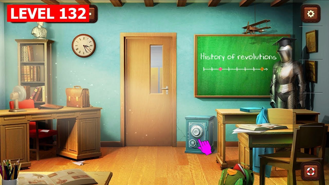 100 Doors Games Escape From School LEVEL 132 - Gameplay Walkthrough Android IOS