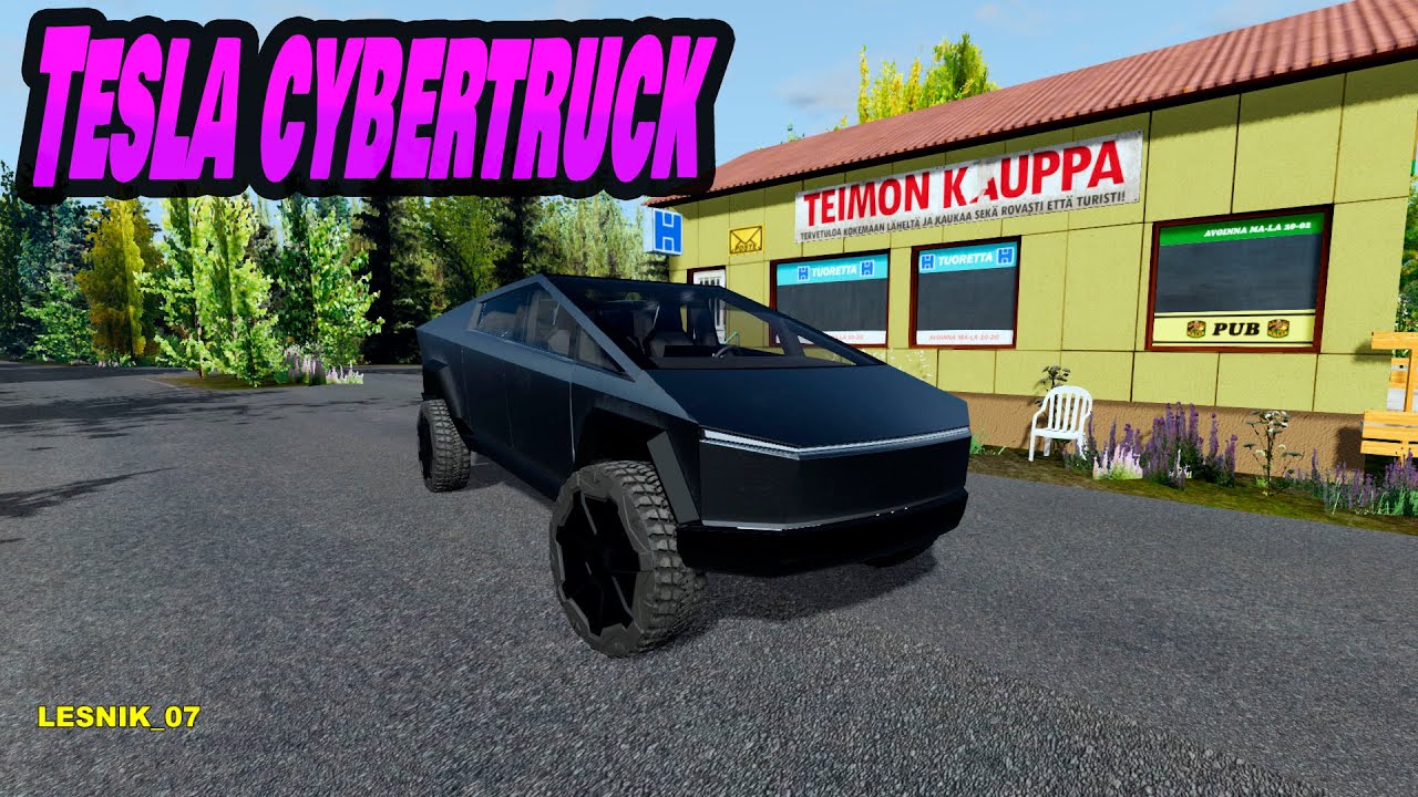 Tesla cybertruck - BeamNG.drive