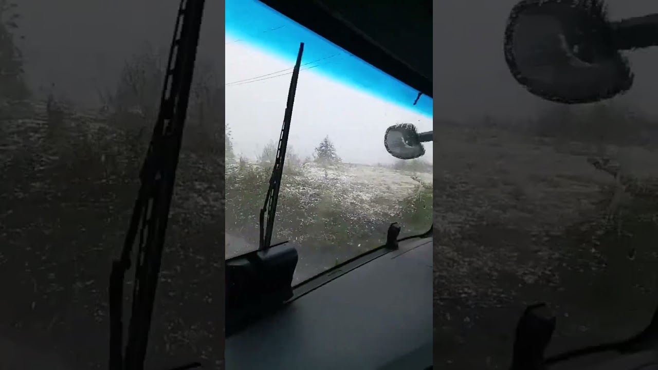 Today, a powerful #hailstorm struck Jinsha in #Guizhou, #China 🇨🇳