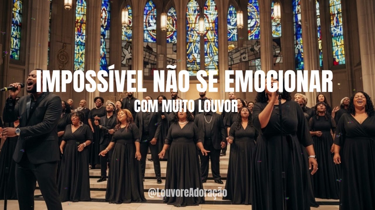 COM MUITO LOUVOR | COVER CASSIANE | IMPOSSIVEL NÃO SE EMOCIONAR
