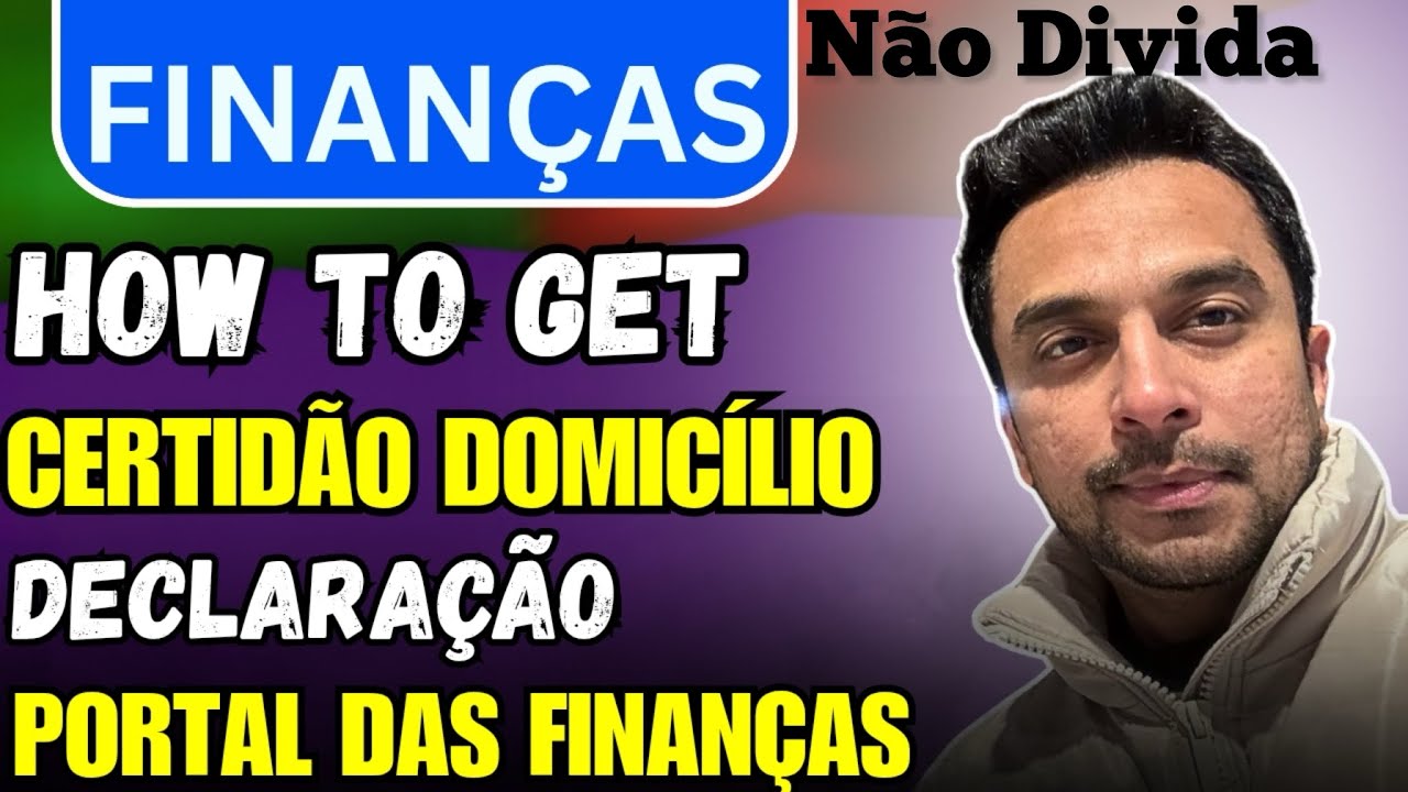 How to Download Certificate No Debt Declaration | How to Download Certid&atilde;o Domicile in Portugal
