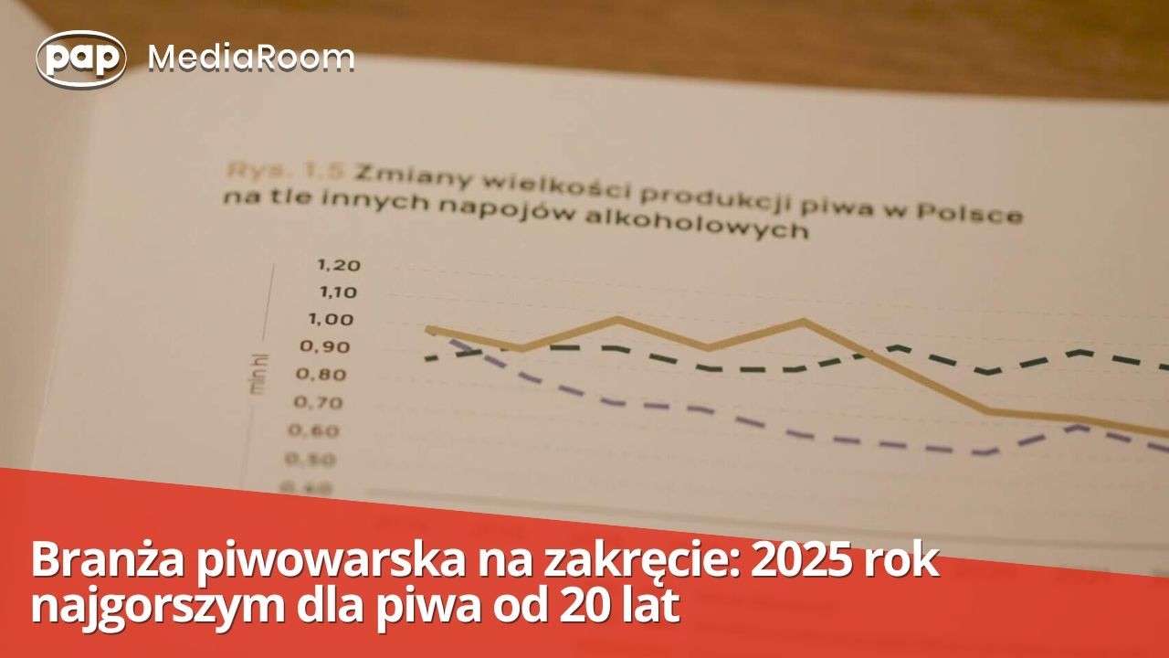 Branża piwowarska na zakręcie: 2025 rok najgorszym dla piwa od 20 lat