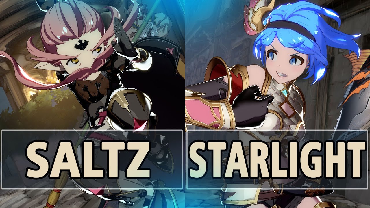 GBVSR:🔥Saltz (Anre) Vs Starlight (Djeeta)🔥| High Level Gameplay.