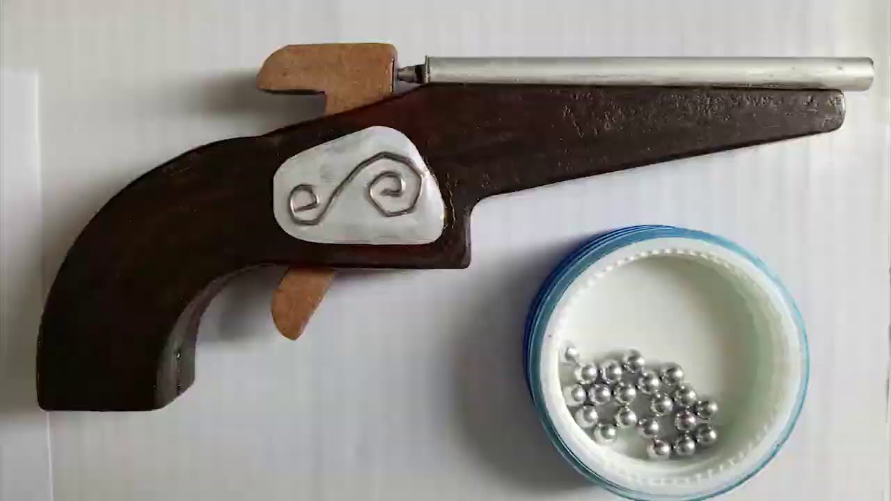 DIY Homemade .236 Cal Percussion Caplock Gun (No Spring / Springless)