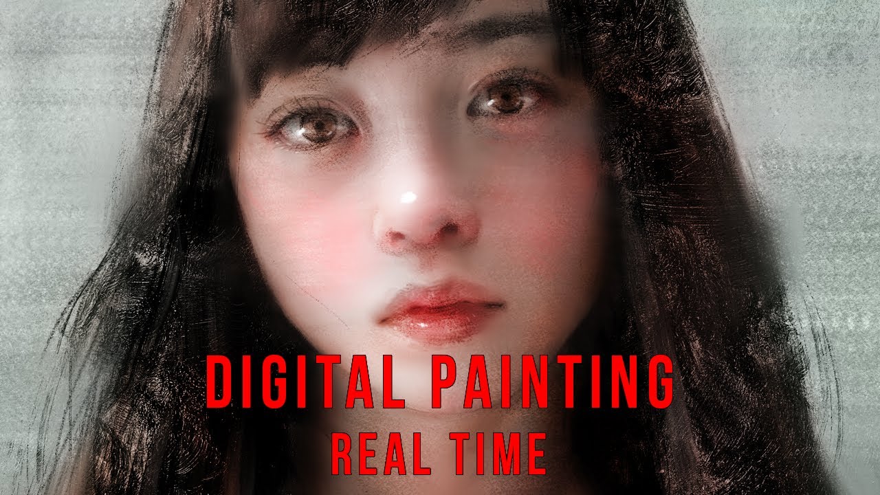 Digital Portrait Painting - Real Time