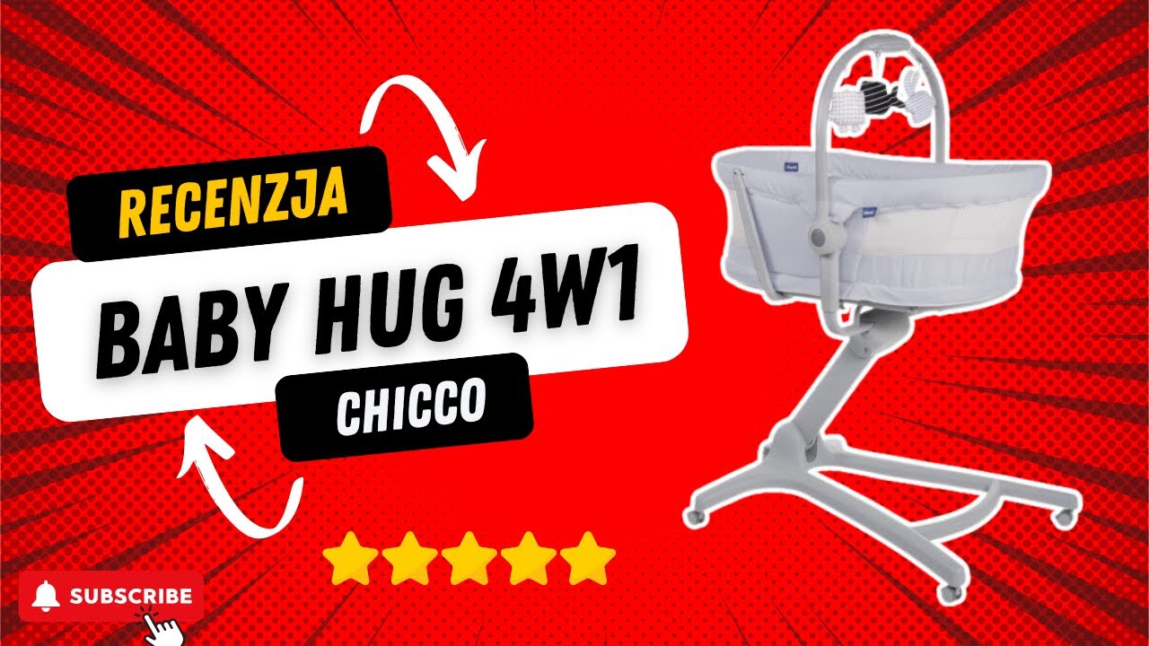 Chicco Baby Hug 4w1 - Łóżeczko | RECENZJA